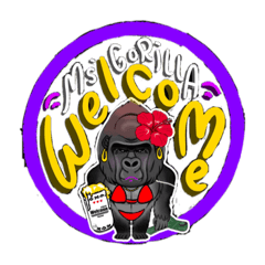 [LINEスタンプ] Ms'GORiLLA