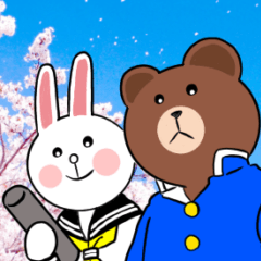 [LINEスタンプ] BROWN ＆ FRIENDS kanmma ver3