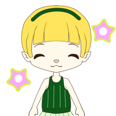 [LINEスタンプ] 可愛いきゅうりの妖精リアクションスタンプ
