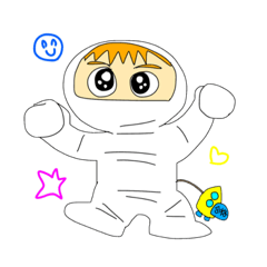 [LINEスタンプ] 目指すは宇宙！