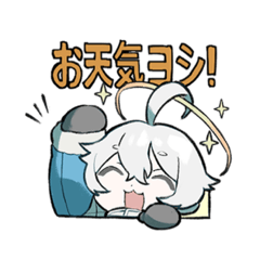 [LINEスタンプ] 春風_創作スタンプ