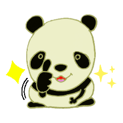 [LINEスタンプ] 毎日使える パンダ