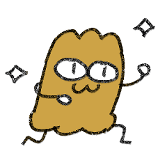 [LINEスタンプ] ならづけくん
