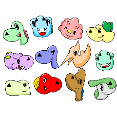 [LINEスタンプ] DinoJP オールスター Ver 2.0