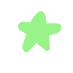 [LINEスタンプ] 星 写真加工用の画像（メイン）