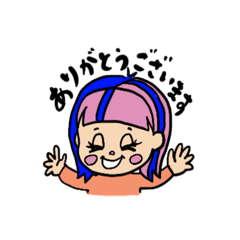 [LINEスタンプ] カラフル⭐︎ポップガールの敬語