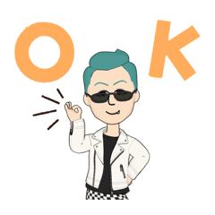 [LINEスタンプ] デウィ・ナガ・ヨシコの普通スタンプ