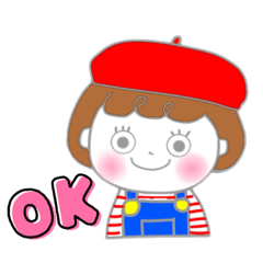 [LINEスタンプ] わくわくユキちゃんの日常スタンプ