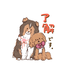 [LINEスタンプ] エルサとマーレ