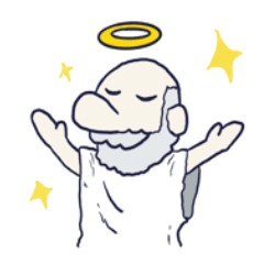 [LINEスタンプ] 授けろ！一番高いスタンプ