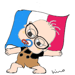 [LINEスタンプ] ヨガ with me in French