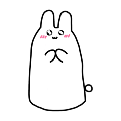 [LINEスタンプ] うさたんの1日