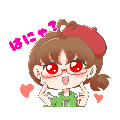 [LINEスタンプ] 橘の雪華ちゃん