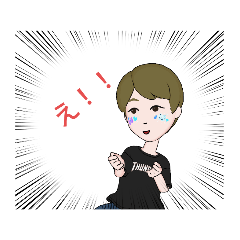 [LINEスタンプ] 似顔絵その1