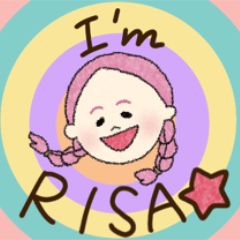 [LINEスタンプ] RISA's Anniversary Year！！×キラ村リョウ