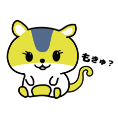 [LINEスタンプ] モルール☆もるちゃん（モノレールの妖精）