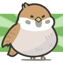 [LINEスタンプ] すすすスズメ