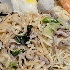 [LINEスタンプ] 食品シリーズ : 鍋焼きうどん