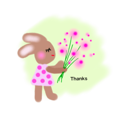 [LINEスタンプ] 動物ともふもふちゃん⑦毎日使えて可愛い♡