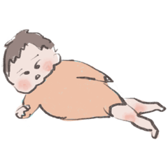 [LINEスタンプ] かわいらしいあかちゃん ツー