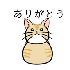 [LINEスタンプ] 猫の会話(あ〜ね)