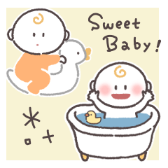 [LINEスタンプ] sweet baby ！