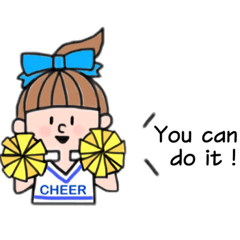 [LINEスタンプ] CHEER☆スタンプ