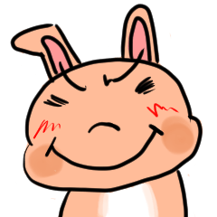 [LINEスタンプ] えとあにまるくん（うさきちくん編）