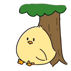 [LINEスタンプ] 「ひよこ」のような何か。