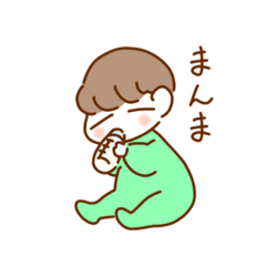 [LINEスタンプ] ゆるっとあかちゃんのスタンプ