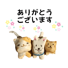 [LINEスタンプ] ずっと使える敬語＆丁寧な言葉(粘土のねこ)