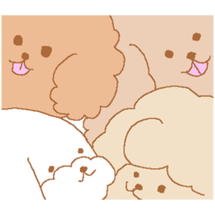 [LINEスタンプ] アルパカ犬の千夢 002