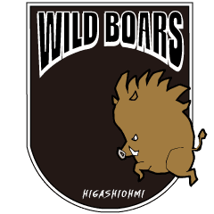 [LINEスタンプ] WILD BOARS！(修正版)