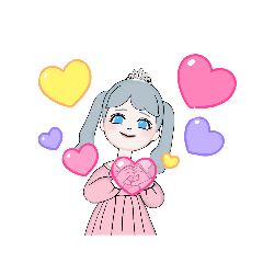 [LINEスタンプ] 【LINEアバター】ゆめかわお姫様