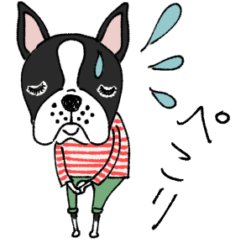 [LINEスタンプ] mottoのボステリの毎日♡ベーシック