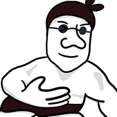 [LINEスタンプ] 真の男の冒険