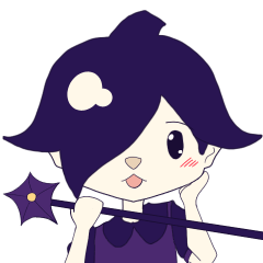 [LINEスタンプ] 可愛いなすの妖精リアクションスタンプ