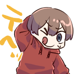 [LINEスタンプ] 左右兄弟のにちじょう