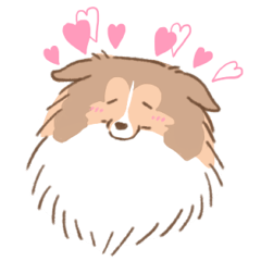 [LINEスタンプ] 犬生を楽しむシェルティ