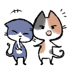 [LINEスタンプ] 毎日ねこちゃんたち