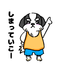 [LINEスタンプ] シーズー ぐぅみるのん