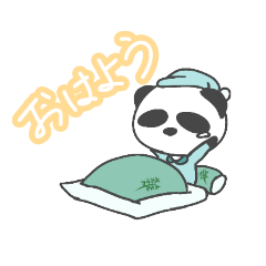 [LINEスタンプ] ぱんたさんの日常