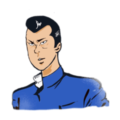 [LINEスタンプ] the Man by.panjoe