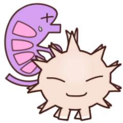 [LINEスタンプ] 結石くんと内臓くんたち4