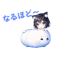 [LINEスタンプ] ミニにゃん子♡スタンプ