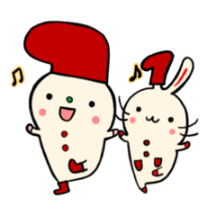 [LINEスタンプ] 靴下帽子のピッケとポッケ。