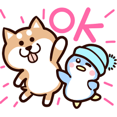 [LINEスタンプ] fun柴犬☆愉快な仲間たち