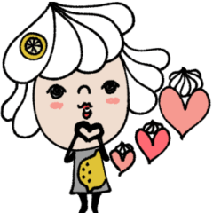 [LINEスタンプ] mottoのホイップちゃん2♡日常