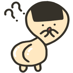 [LINEスタンプ] でぶせんべい君
