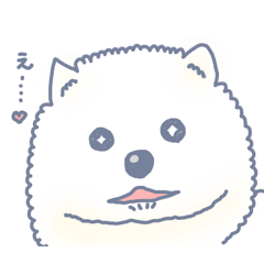 [LINEスタンプ] もふもふDOGサモエドのさも犬ちゃん